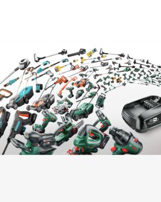 All the products compatible with the Power For All Alliance battery system